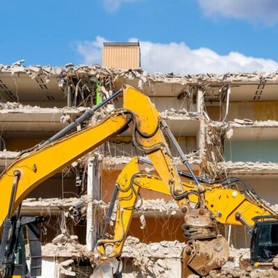 Apartment Building Demolition, Wellington Demolition Solution Pros